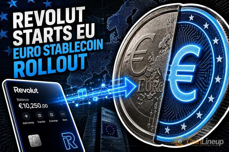 Revolut beginnt mit der schrittweisen Einführung seines Euro-Stablecoins in der EU