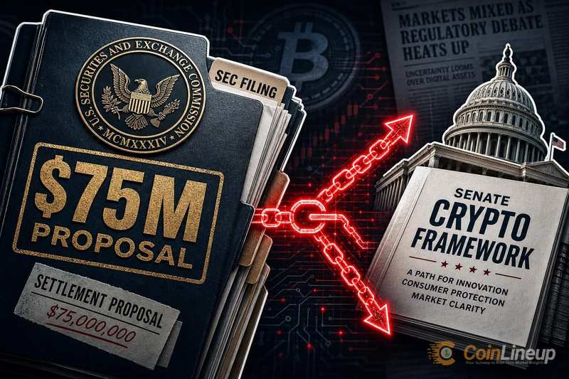 SEC-voorstel van 75 miljoen dollar en crypto-kader van de Senaat volgen verschillende regelgevende paden