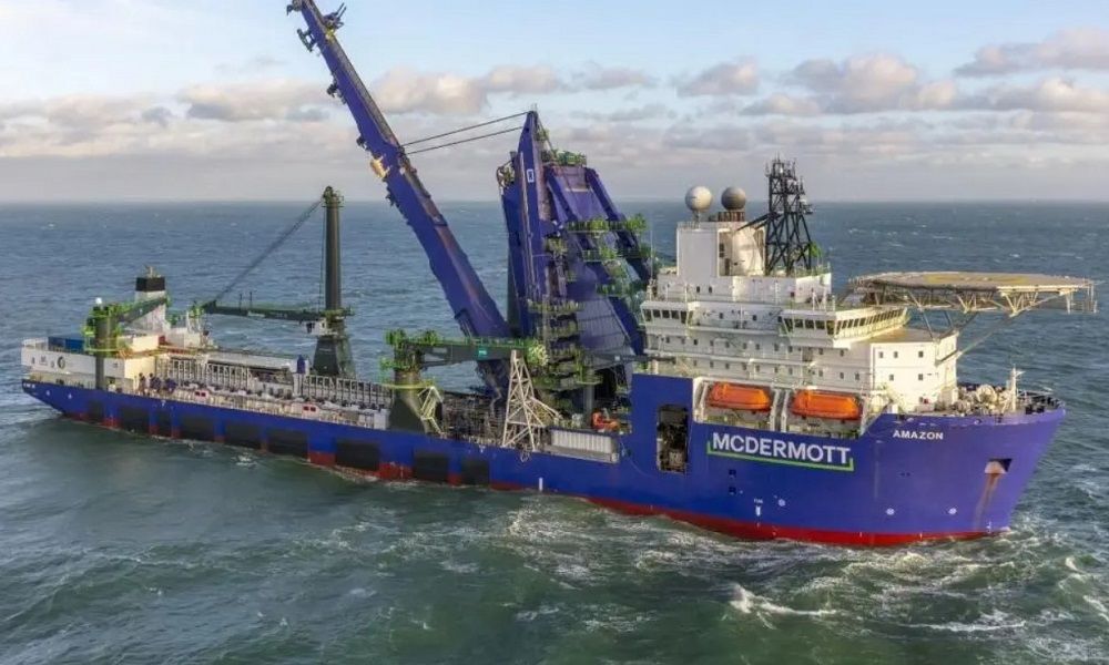 Eni вручила McDermott контракт на подводные работы стоимостью 500–750 млн долларов для освоения газового месторождения Кронос у берегов Кипра