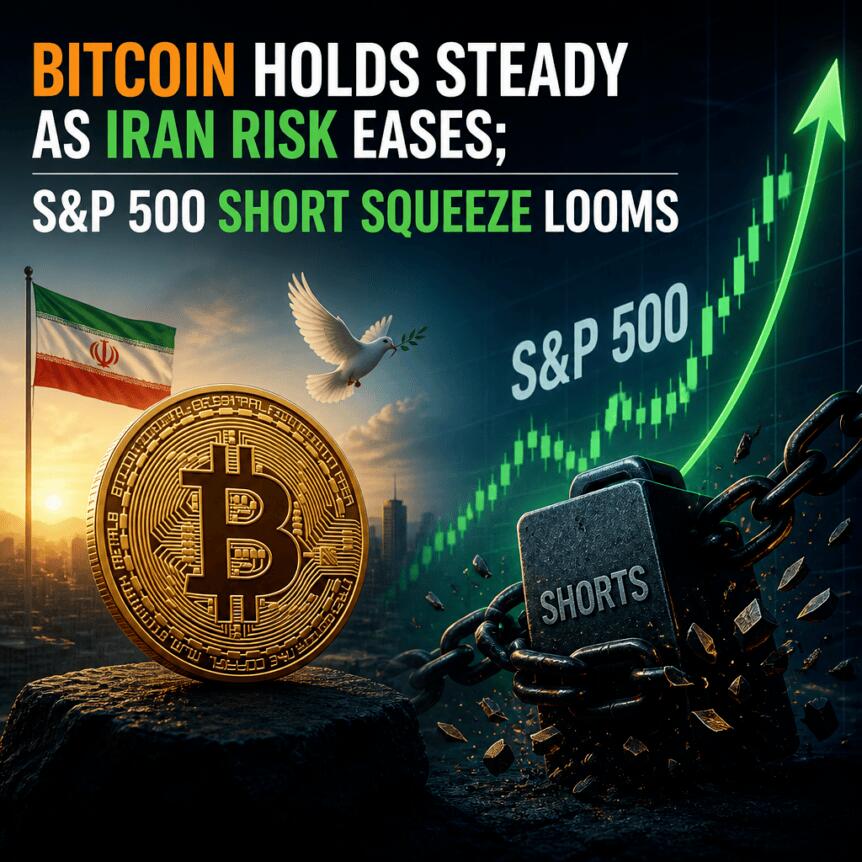 Bitcoin Blijft Vast in de Buurt van Vijfweekse Hoogten Nu VS-Iran-Spanningen Risico-Activa Niet Verstoren