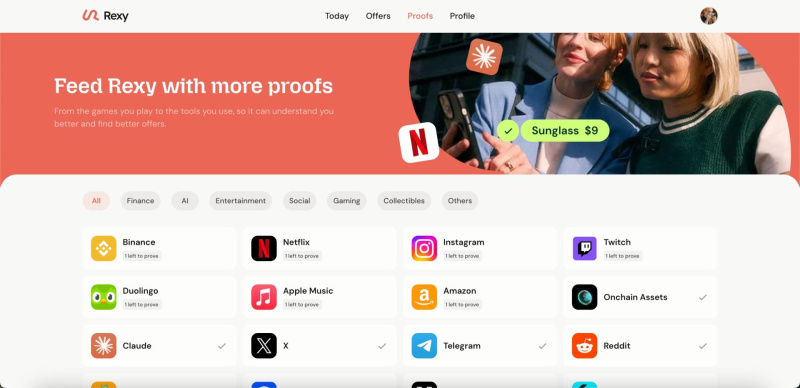 T-REX se renombra como Rexy, una app de consumo que recompensa la actividad en línea verificada