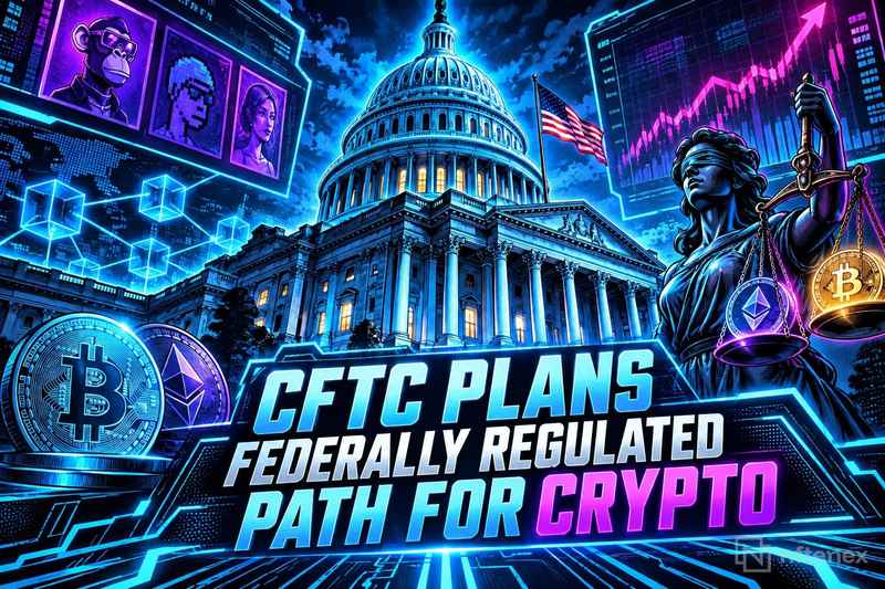 CFTC zapowiada plany federalnie regulowanej ścieżki dla kryptowalut