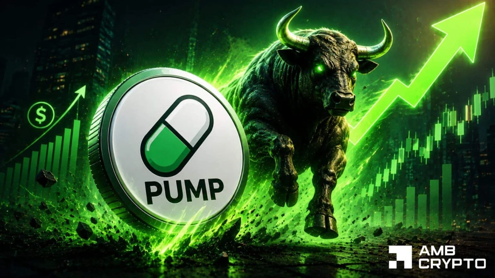 Pump.fun repasse au-dessus de $0.0020 alors que les rachats atteignent $414M et que les revenus dépassent Hyperliquid