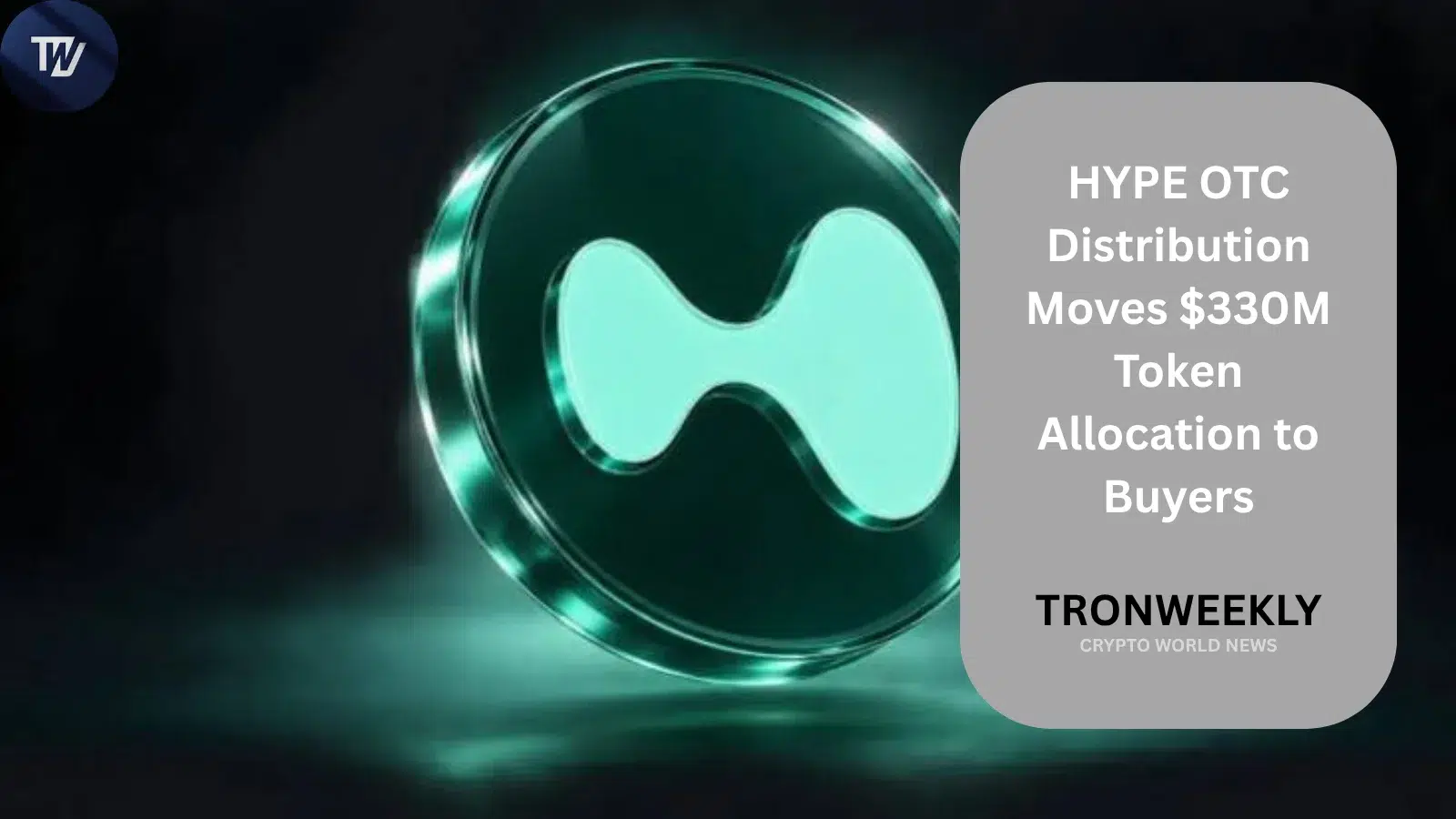 Hyperliquid Labs débloque 3,75 millions de HYPE d'une valeur de 330 millions de dollars dans une distribution OTC record