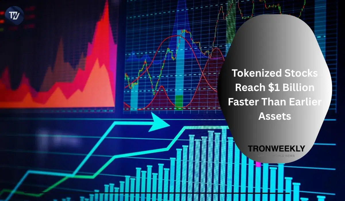 Ondo Finance: tokenizowane akcje osiągnęły 1 mld dolarów w osiem miesięcy, wyprzedzając stablecoiny i tokenizowane obligacje skarbowe
