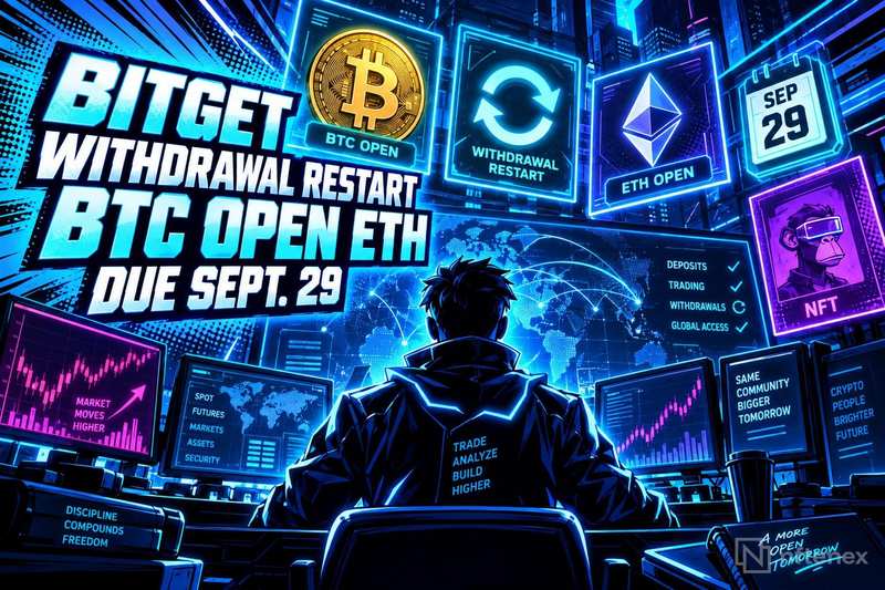 Bitget wznawia wypłaty BTC po rzekomym exploicie na 388 mln USD; ETH zaplanowane na 29 września