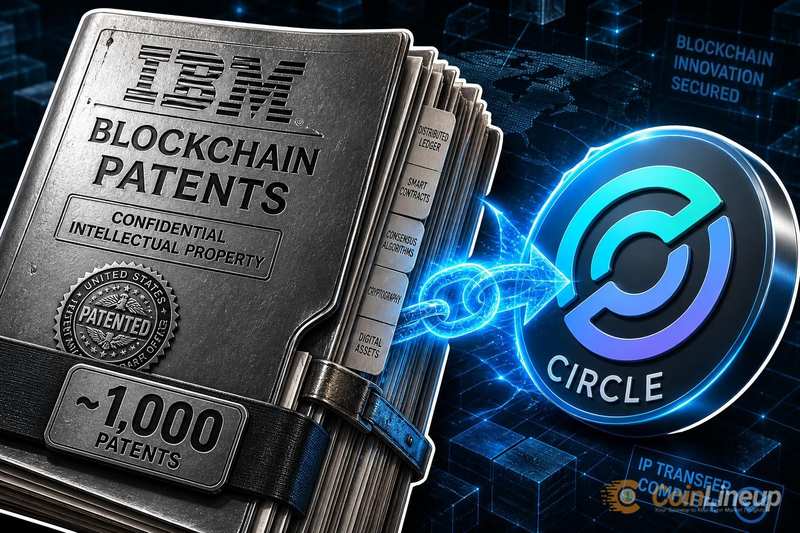 Circle adquiere casi 1,000 patentes de blockchain de IBM en acuerdo de cartera de propiedad intelectual