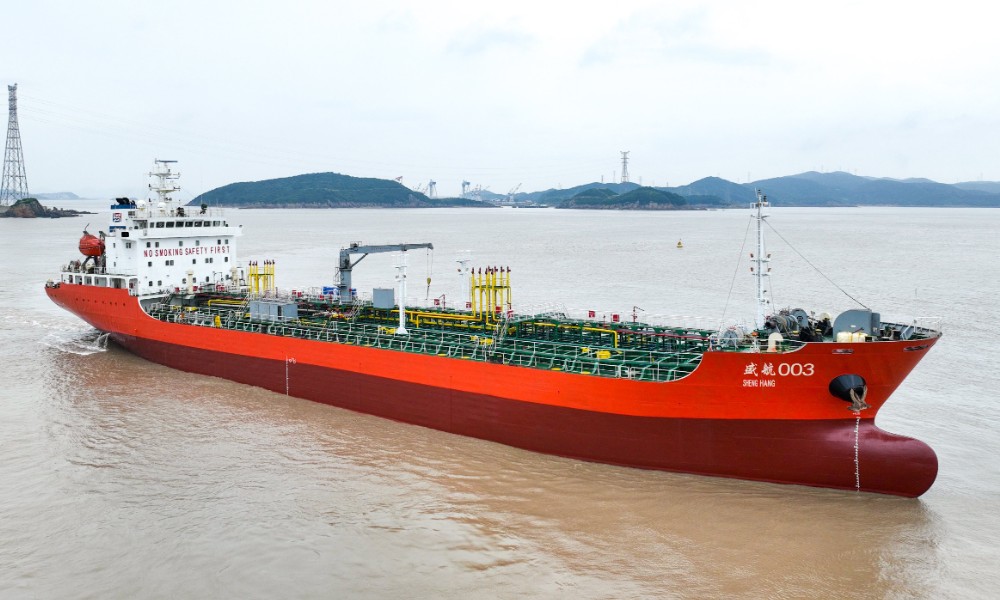 Nanjing Shenghang bestelt zes roestvrijstalen chemietankers bij scheepswerf China Merchants