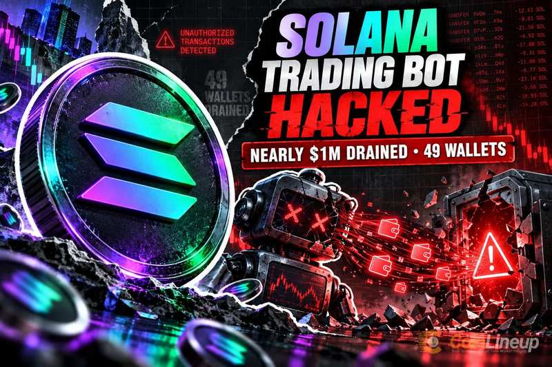 Взлом торгового бота Solana: почти 1 млн долларов украдено из 49 кошельков