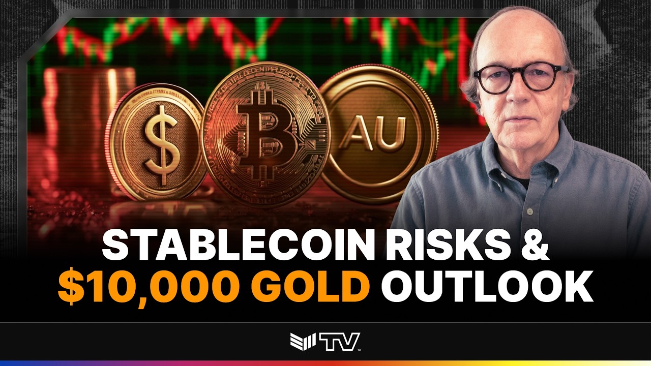 Jim Rickards: Stablecoiny „niebezpieczne” dla rynku obligacji, prognozuje złoto na 10 000 USD