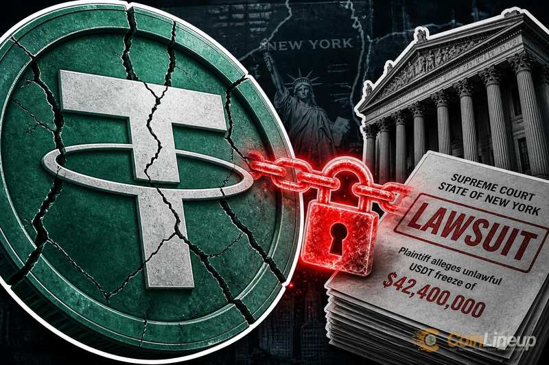 Tether poursuivi à New York pour le gel présumé illicite de 42,4 millions de dollars en USDT