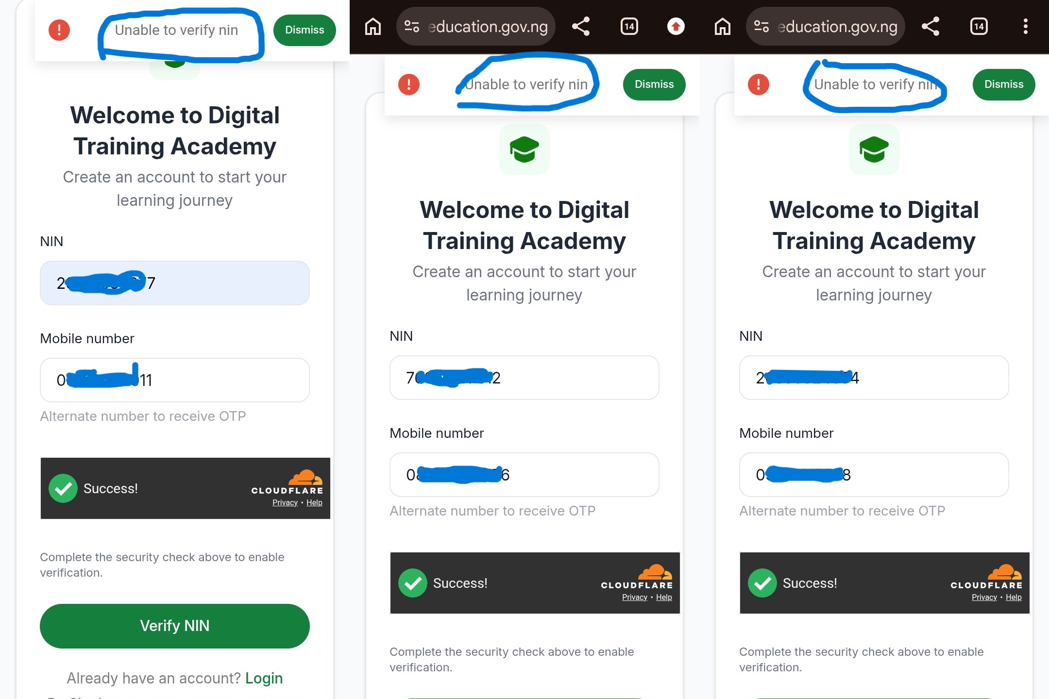 NIN verification glitch blocks Nigerians from applying to National Skilling Project