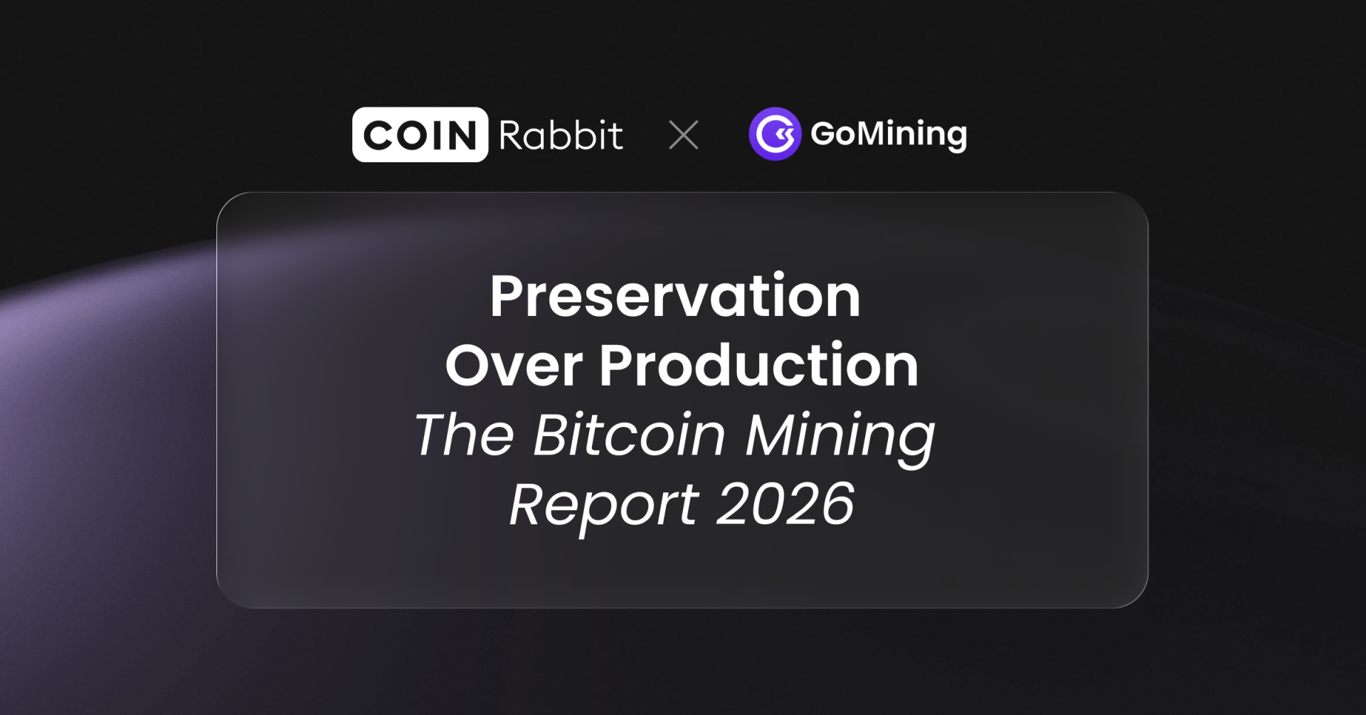 Raport CoinRabbit i GoMining: zarządzanie skarbcem Bitcoin staje się kluczowe dla górników