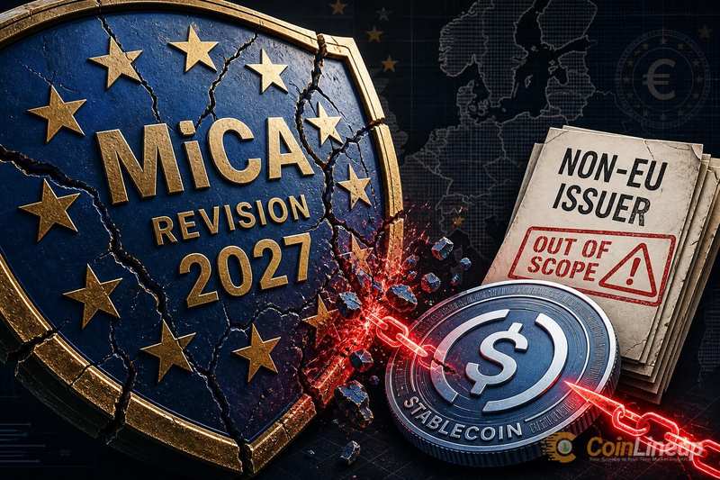 ЕС планирует пересмотр MiCA в 2027 году для эмитентов из-за пределов ЕС и стейблкоинов