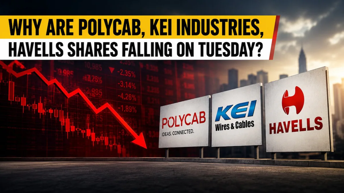 Акции Polycab, KEI Industries и Havells упали до 6% после входа UltraTech на рынок проводов и кабелей