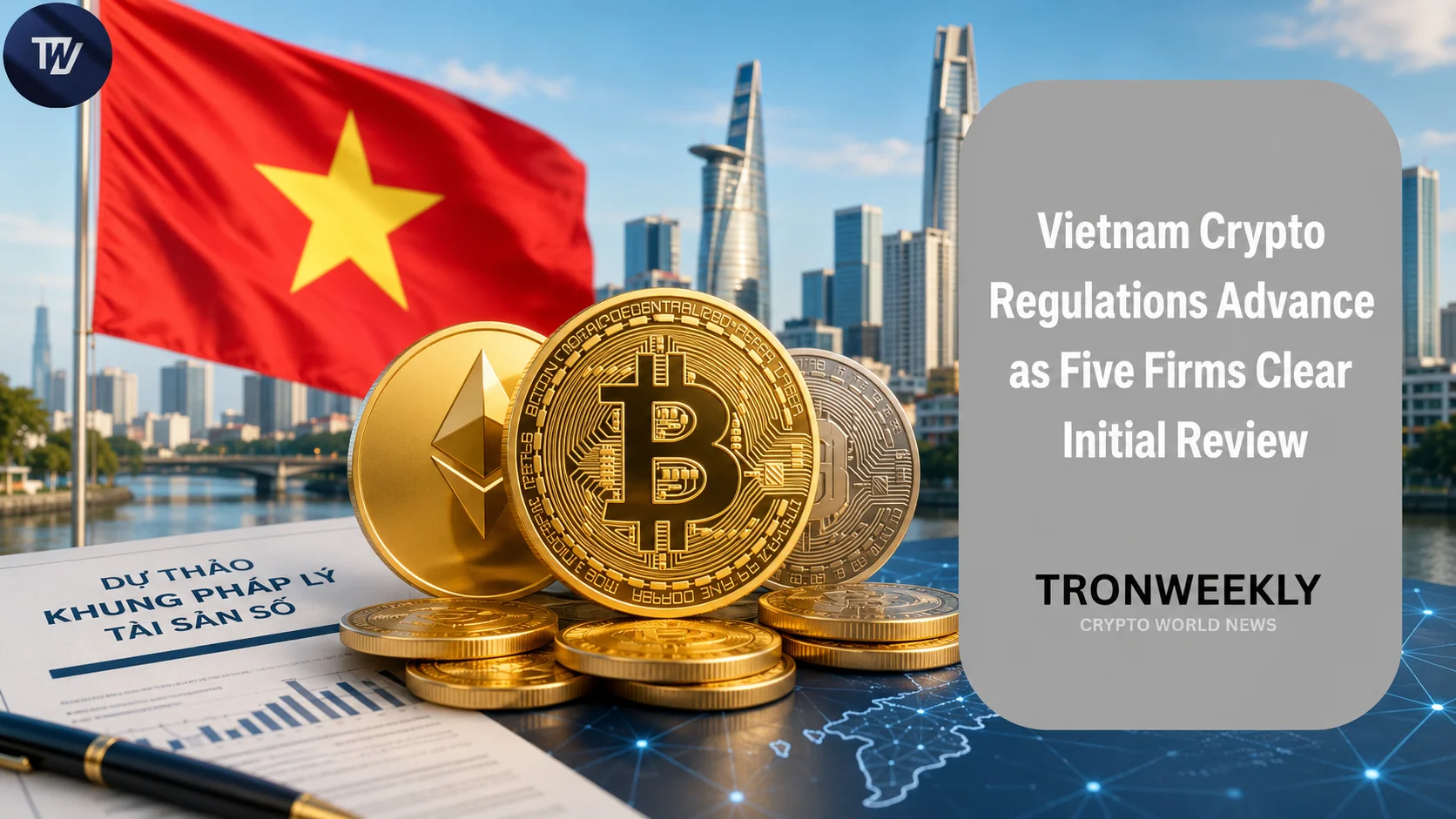 Vietnam Advances Crypto Regulations as Five Exchanges Clear Preliminary Review