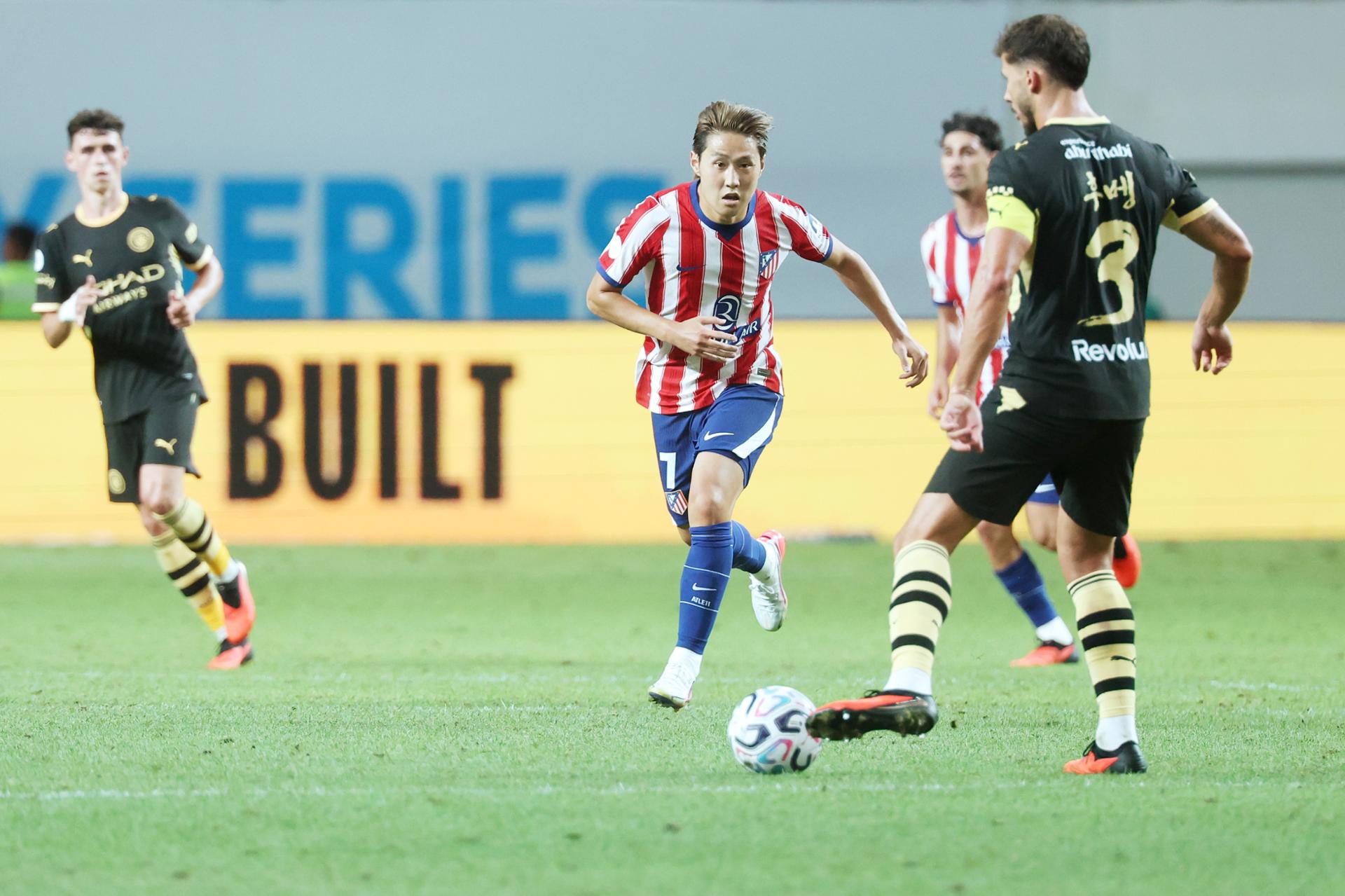 Manchester City Come from Behind to Beat Atletico Madrid 3-1 in Seoul Preseason Friendly