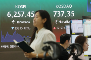 首尔股市暴跌逾5%，投资者在创纪录大涨后锁定芯片股利润
