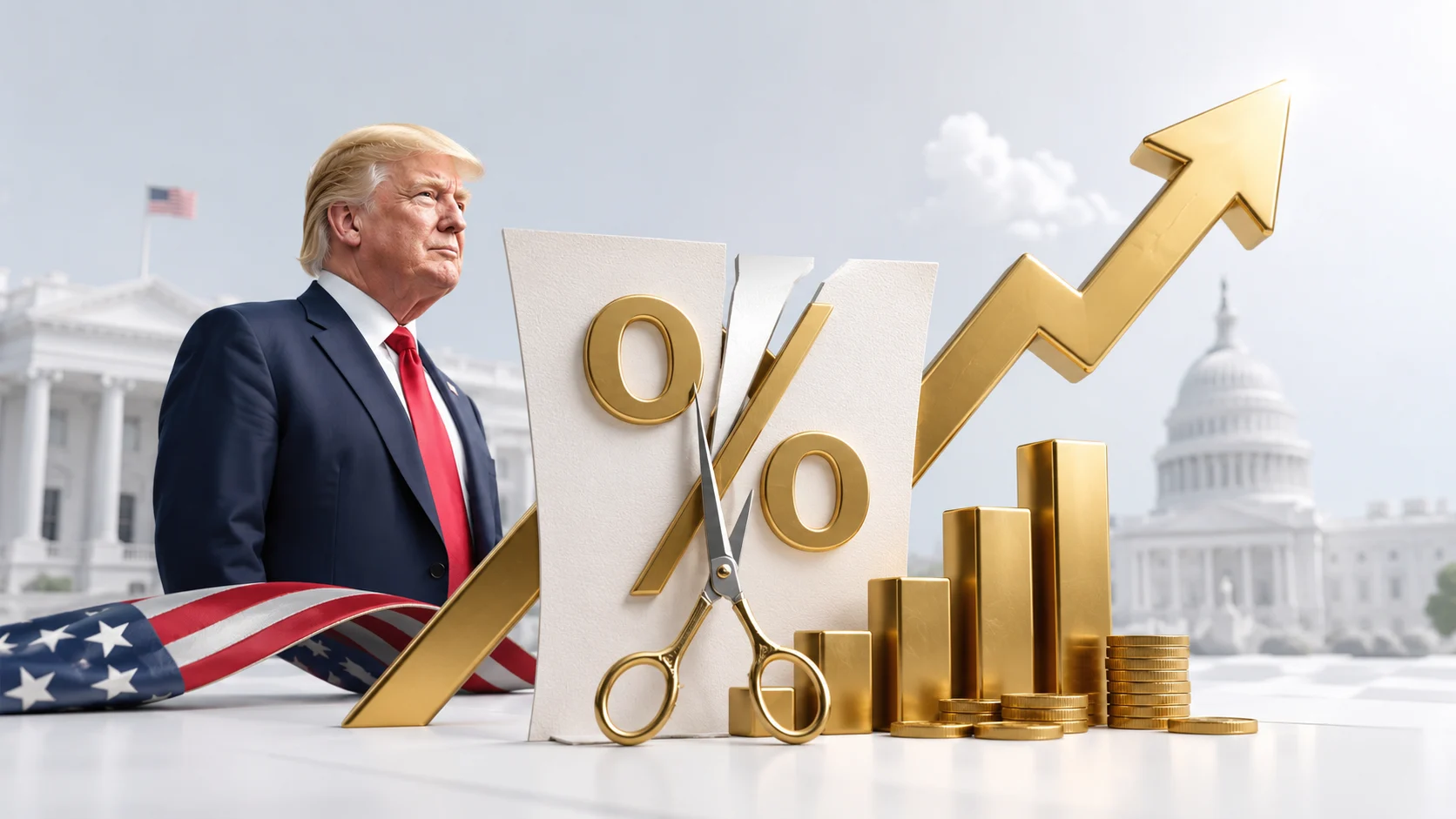 Trump rozważa obniżki podatku od zysków kapitałowych przed wyborami midterm w 2026 roku