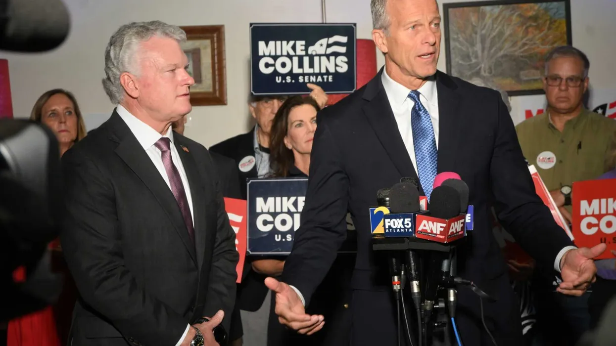 Thune steunt Collins in de Senaatsrace in Georgia nu nationale Republikeinen prioriteiten heroverwegen