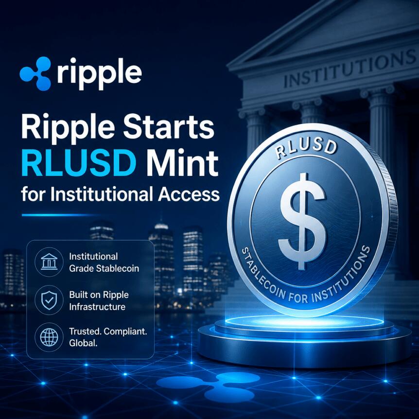 Ripple startet Ripple Mint zur Vereinfachung des institutionellen Zugangs zum RLUSD-Stablecoin