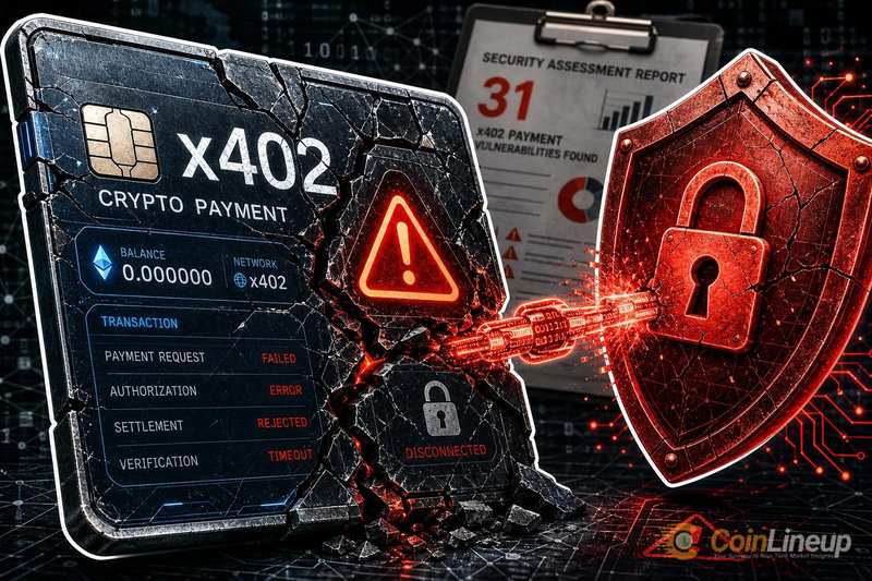 Informe identifica 31 vulnerabilidades en la pila de pagos cripto x402