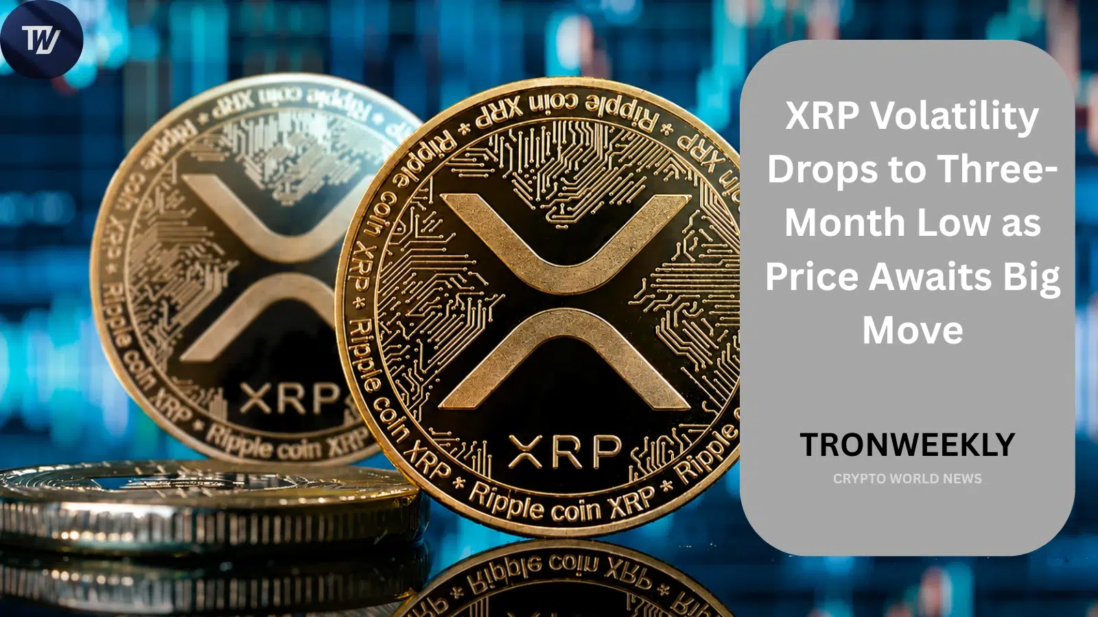 XRP Volatility Falls to Three-Month Low as Price Consolidates
