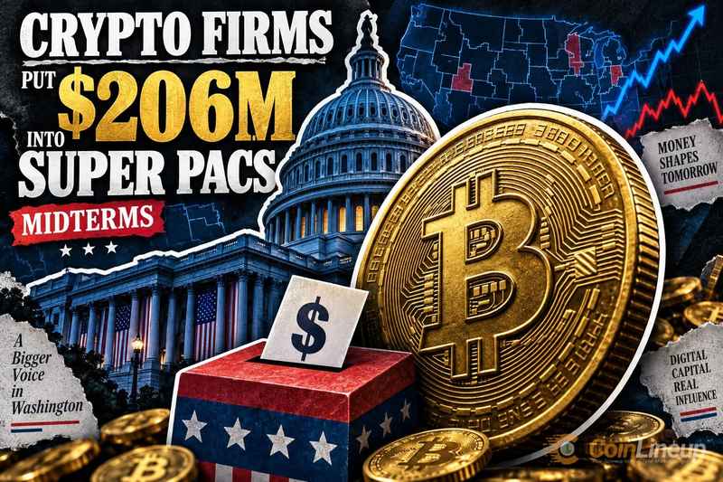 Le società crypto versano 206 milioni di dollari nei Super PAC per le midterm