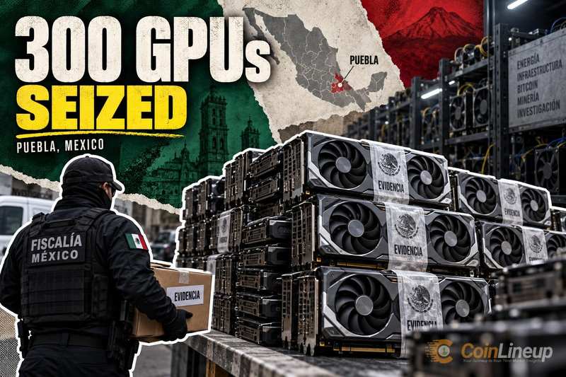 Mexicaanse autoriteiten nemen naar verluidt 300 GPU's in beslag bij vermoedelijke mininglocatie in Puebla