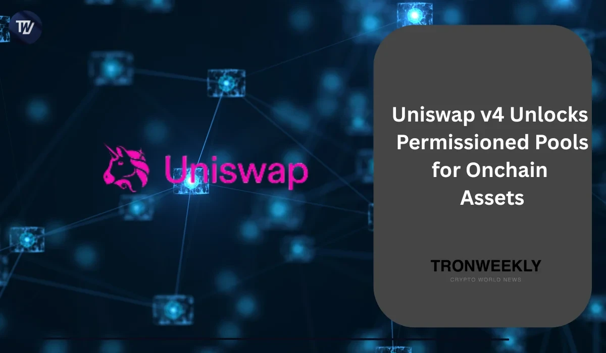 Uniswap v4 introduce Permissioned Pools per asset onchain regolamentati
