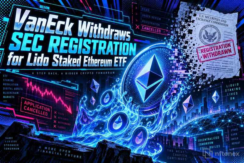 VanEck отозвала регистрацию Lido Staked Ethereum ETF в SEC