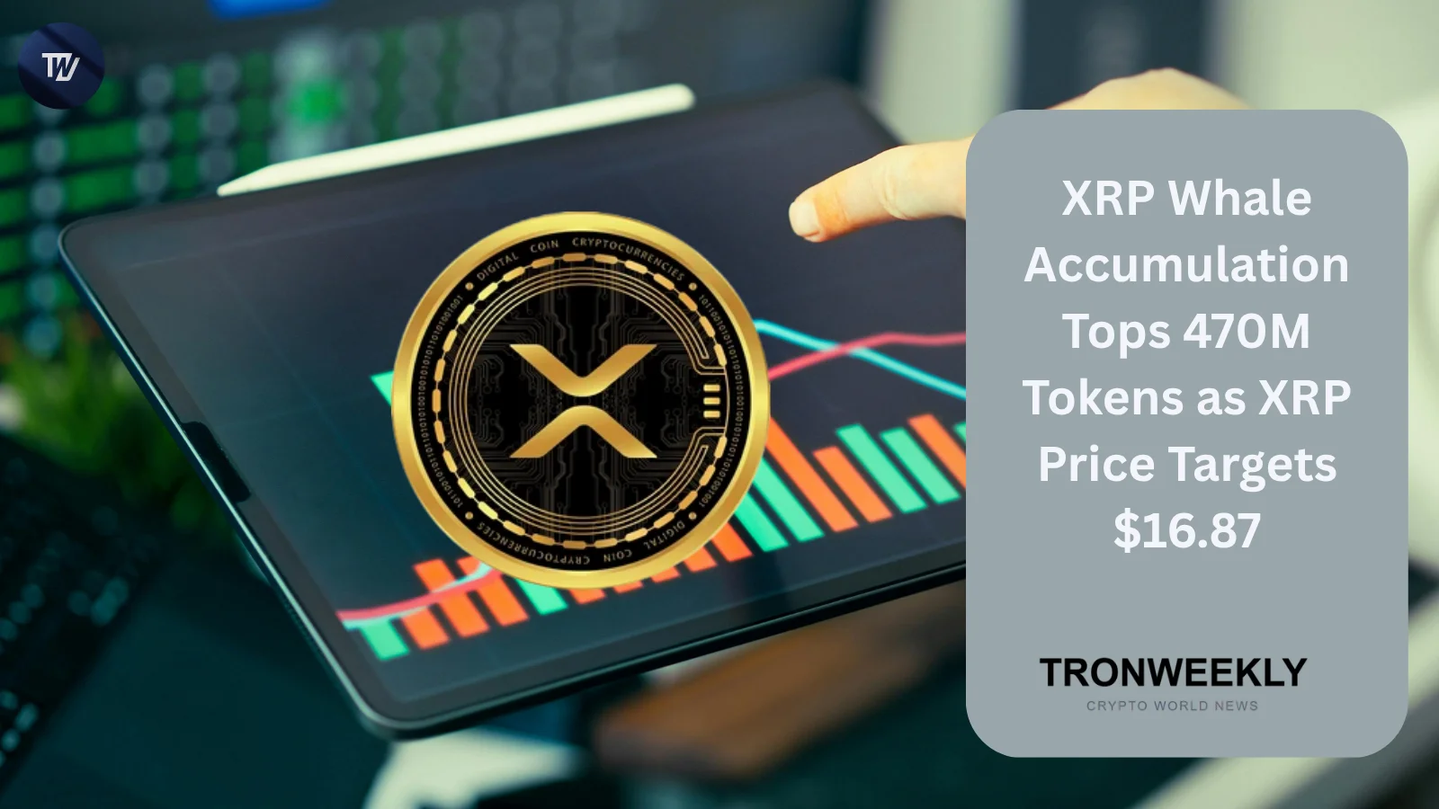 XRP-Ledger-Wallets erreichen Rekord von 8,24 Millionen, während Analyst ein Kursziel von 16,87 $ für April 2027 ausarbeitet
