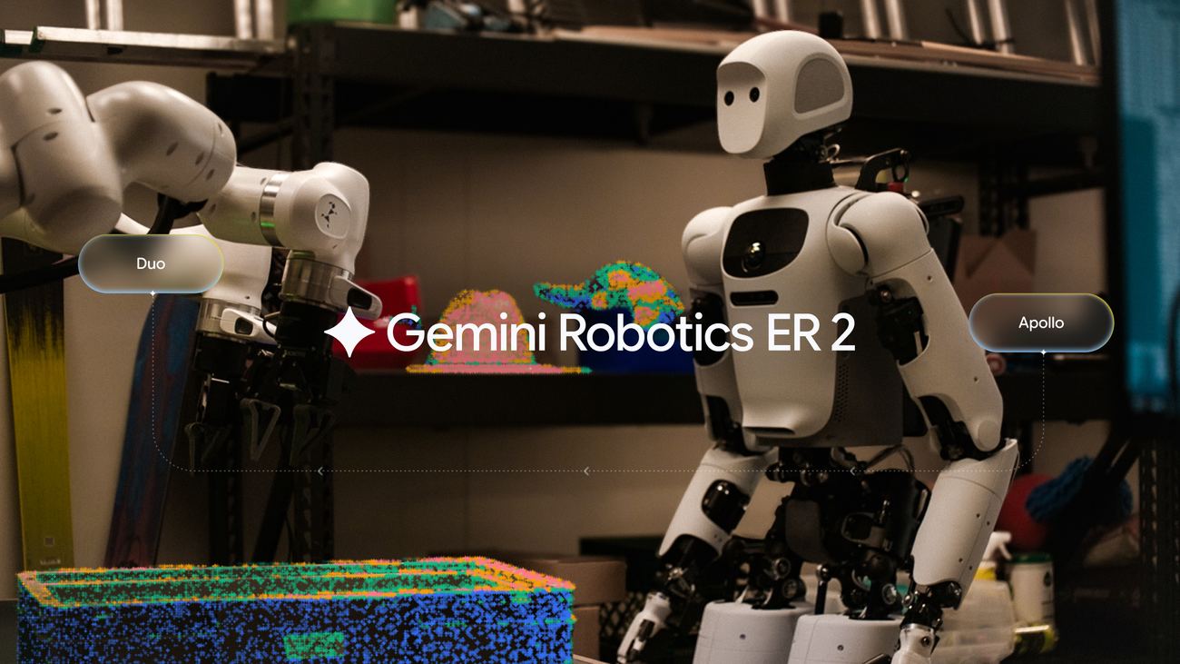 Google DeepMind lancia Gemini Robotics ER 2 per il ragionamento spaziale in tempo reale e la collaborazione tra robot