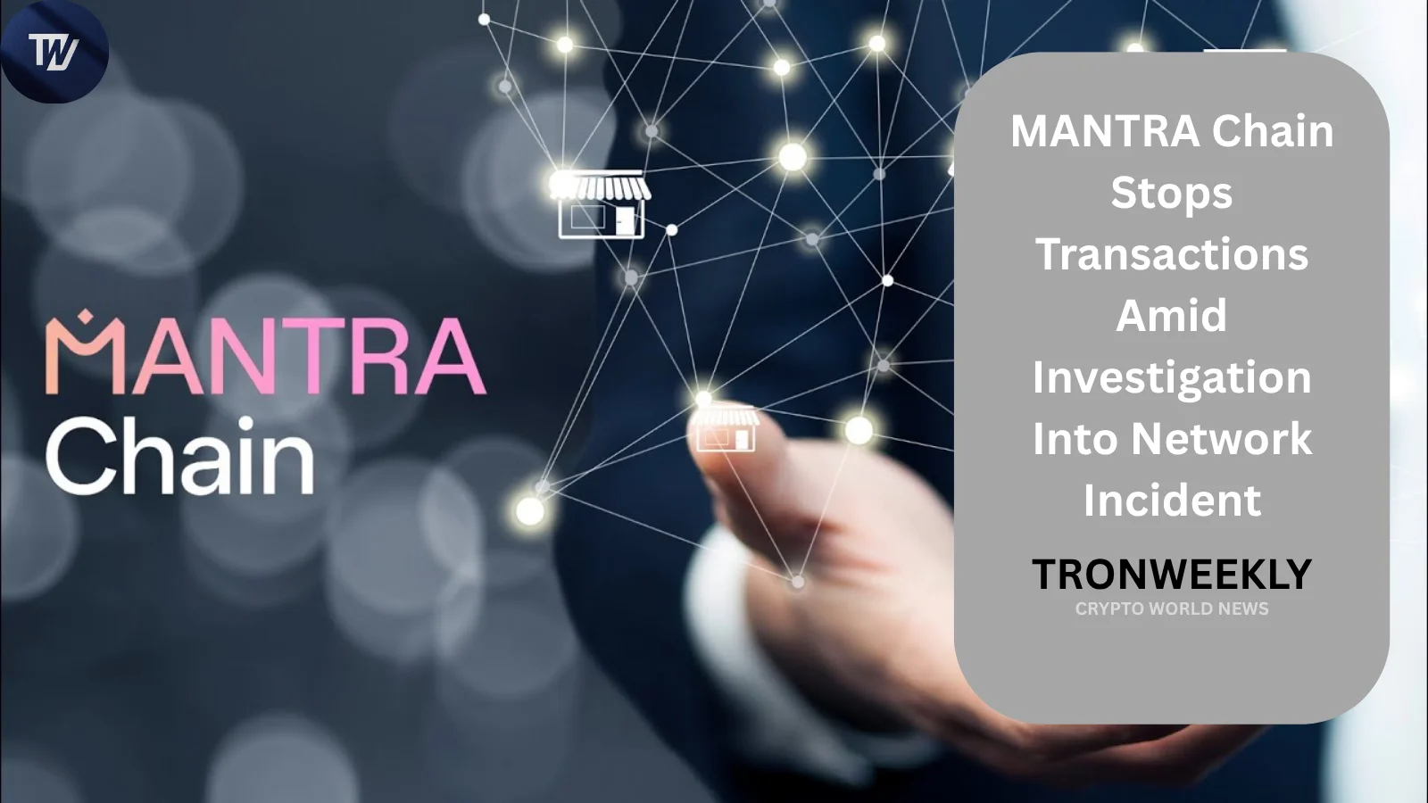 MANTRA Chain interrompe tutte le transazioni e blocca gli endpoint nell'ambito dell'indagine sull'incidente di rete
