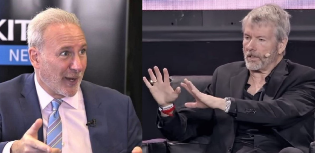 Peter Schiff twierdzi, że rentowność Bitcoina Strategy spadła do 1,7% po sprzedaży BTC
