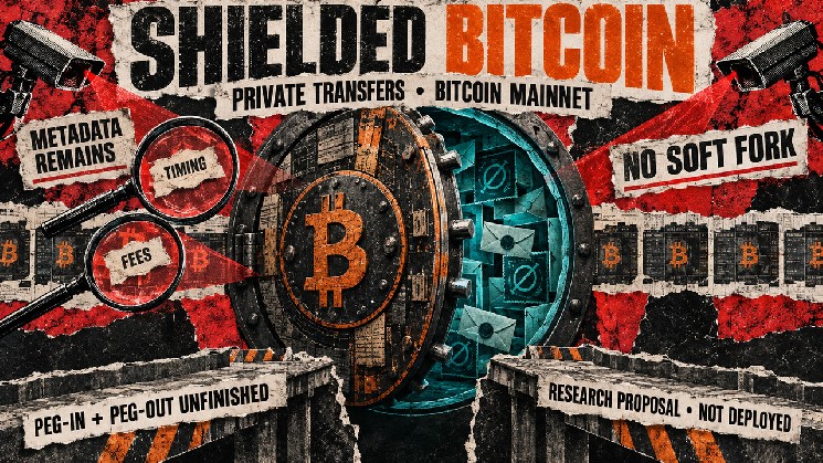 Badacze Bitcoina przedstawiają metaprotokół „Shielded Bitcoin” do prywatnych transferów w stylu Zcash