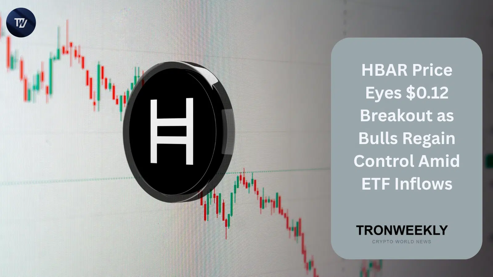 HBAR Eyes $0.12 Breakout as Bulls Regain Control and Canary Capital ETF Draws Fresh Inflows
