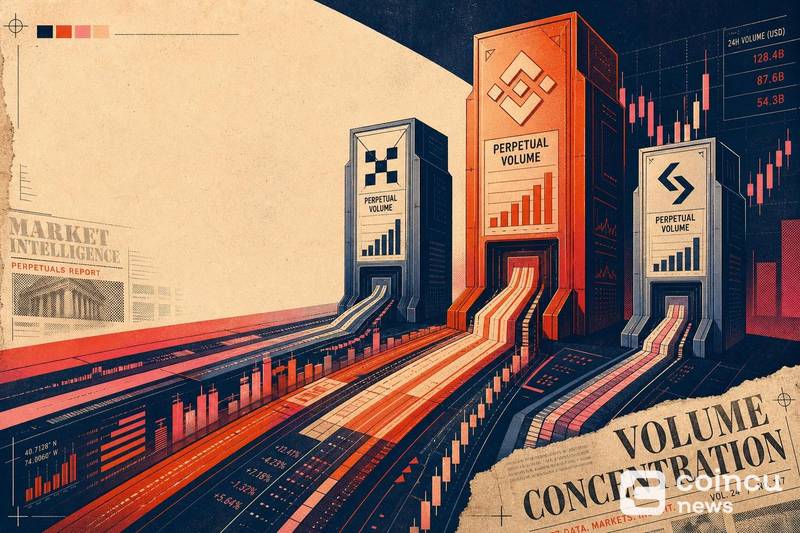 Le volume des contrats perpétuels TradFi concentré sur Binance, OKX et Bitget, selon le rapport TokenInsight du T2 2026