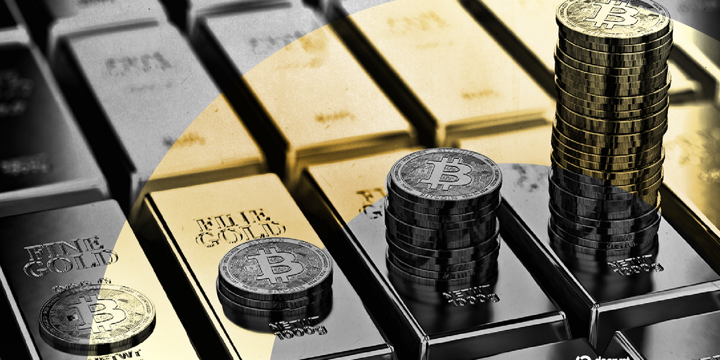 金が3カ月ぶり高値、ビットコインは80,000ドルを上回る