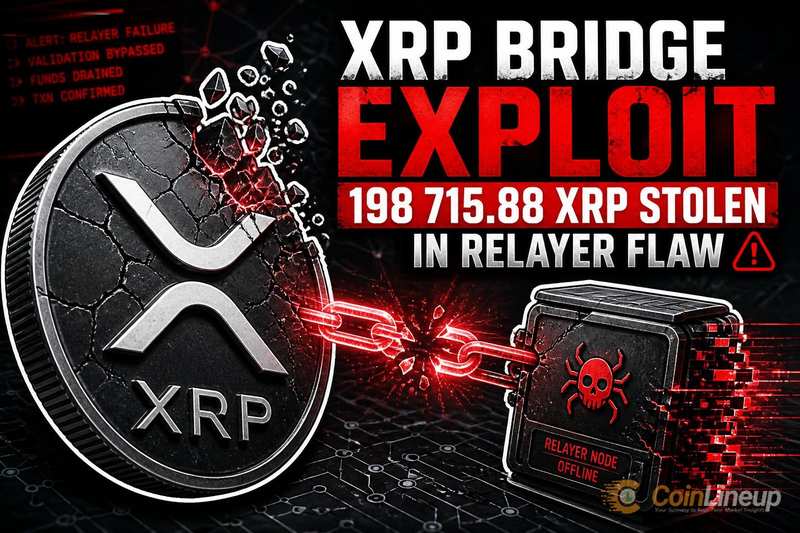 Coreum XRPL桥接漏洞:198,715.88 XRP因中继器逻辑缺陷被盗