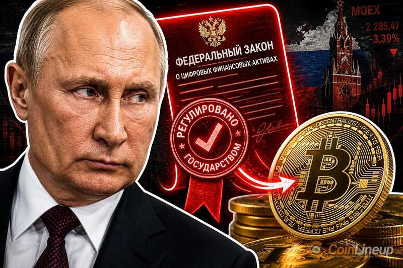 Putin unterzeichnet Gesetz für regulierten Krypto-Handel für Privatanleger in Russland