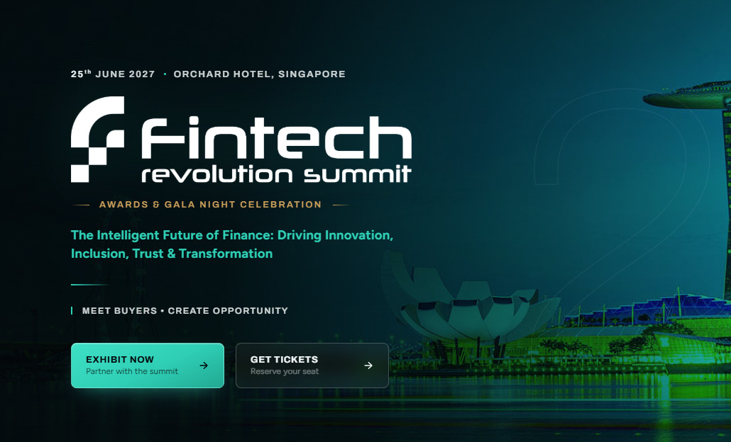 Саммит Fintech Revolution Summit 2027 пройдет в Сингапуре 25 июня