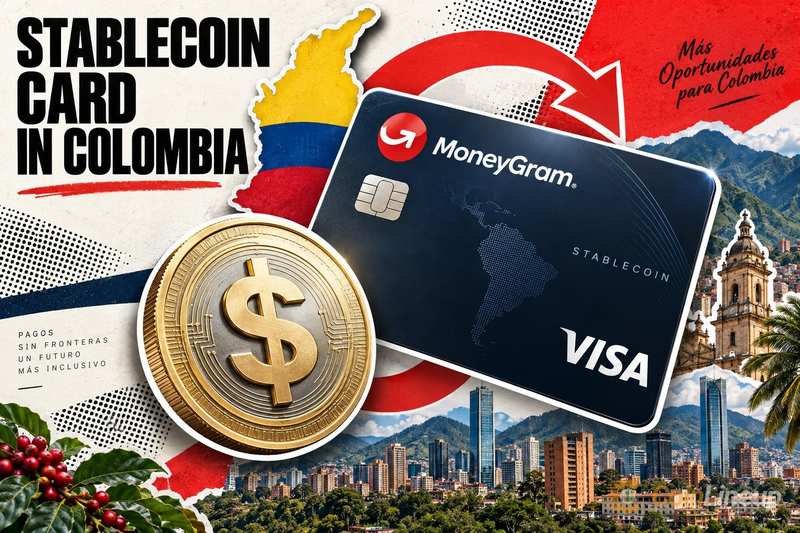 MoneyGram Launches Visa Stablecoin Card in Colombia