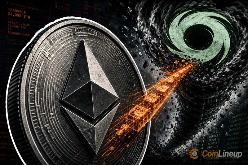 L'exploiter di Drift sposta 23.095 ETH per circa 44,4 milioni di dollari attraverso Tornado Cash