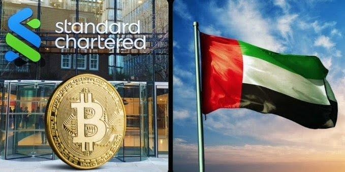 Standard Chartered uruchamia instytucjonalny handel spot BTC i ETH w ZEA