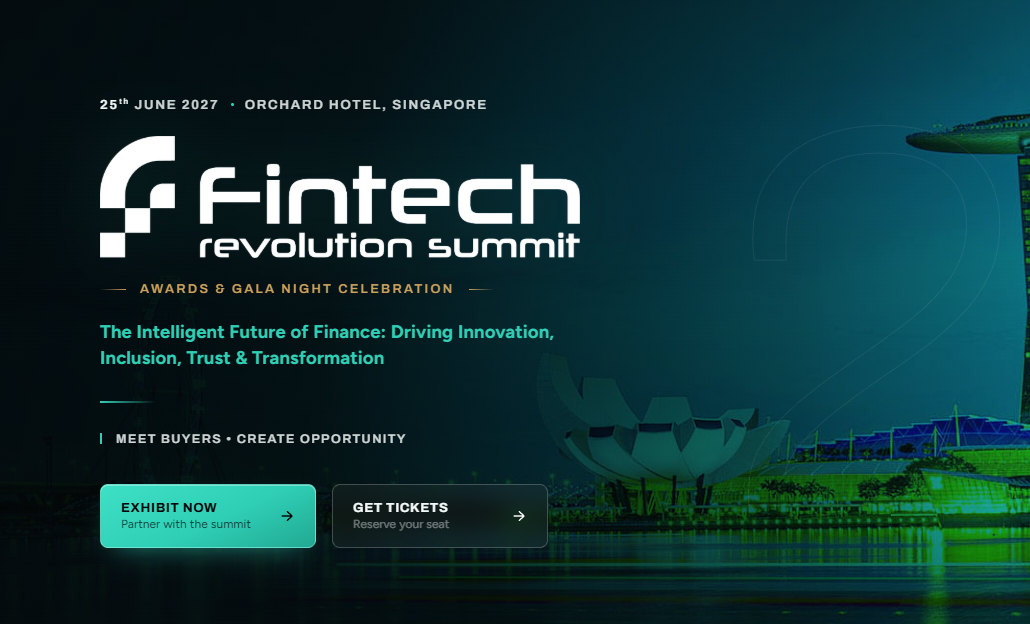 Singapour accueillera le Fintech Revolution Summit 2027 le 25 juin, organisé par TraiCon Events