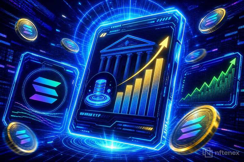 ETF на Solana со стейкингом от Bitwise первым среди SOL-фондов достиг объема активов в $1 млрд