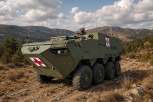 Hyundai Rotem завершила разработку бронированной медицинской эвакуационной машины