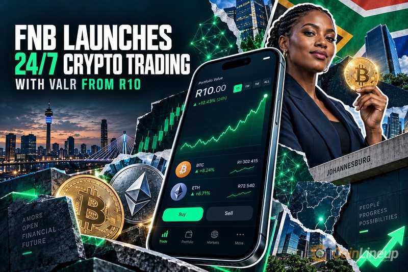 Южноафриканский FNB запускает круглосуточную криптотрейдинг-сервис вместе с VALR от 10 рандов