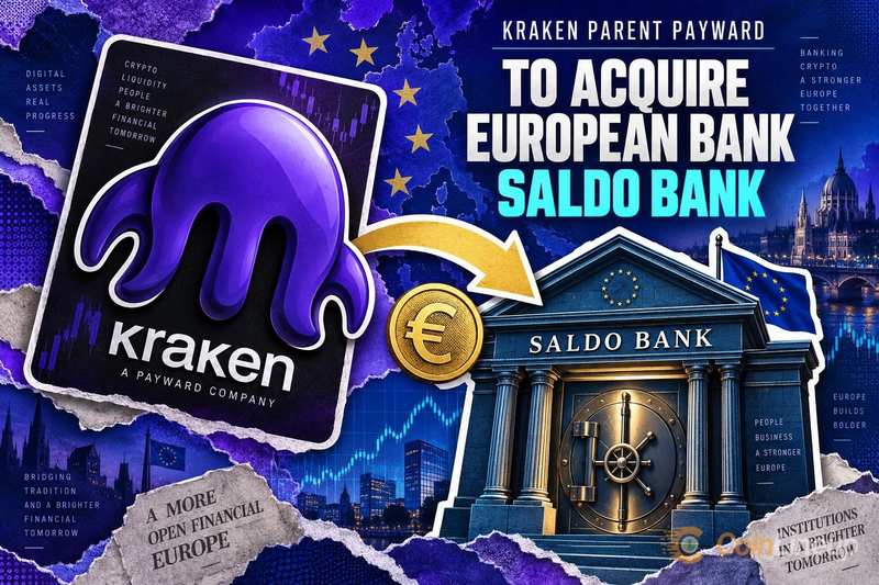 Payward, spółka macierzysta Kraken, podpisuje umowę na przejęcie europejskiego banku Saldo